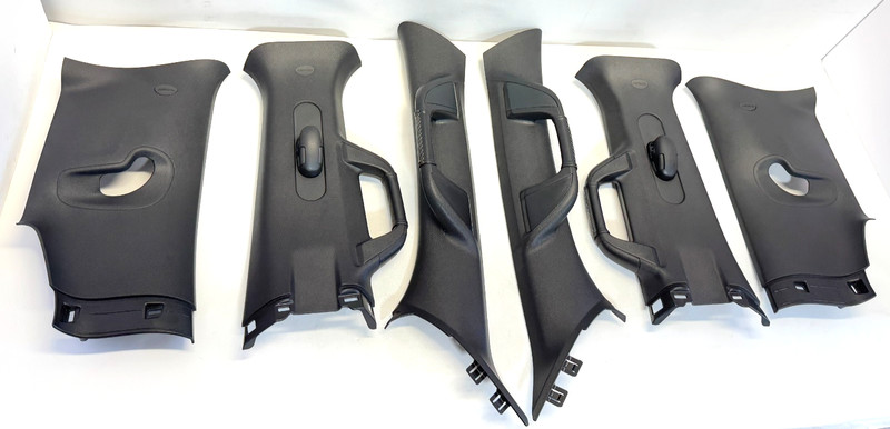 ✅2019-2025 RAM 1500 BLACKLIMITED A-B-C-PILLAR MOLDING UPPER PANEL TRIM SET OEM