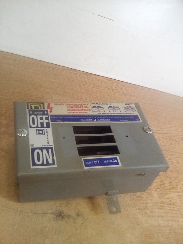 Square D PIN-Q0 Circuit Breaker Bus Plug 240V 60Amps