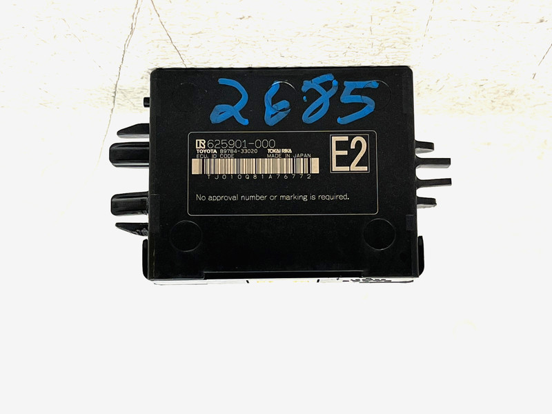 ⭐2018-2022 TOYOTA PRIUS PRIME ANTI THEFT IMMOBILIZER CONTROL MODULE OEM LOT2685