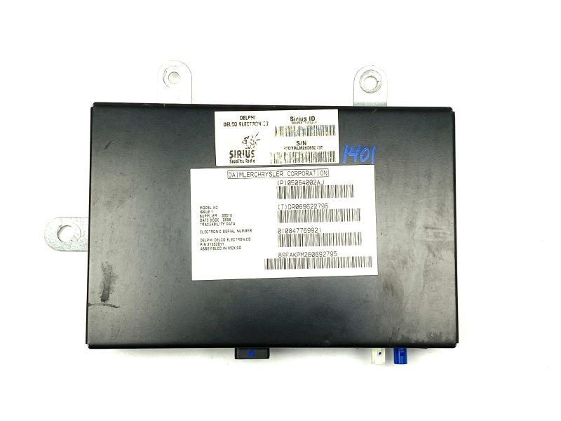 Sirius Satellite Receiver Module Fits 2005-2007 Jeep Grand Cherokee 82559