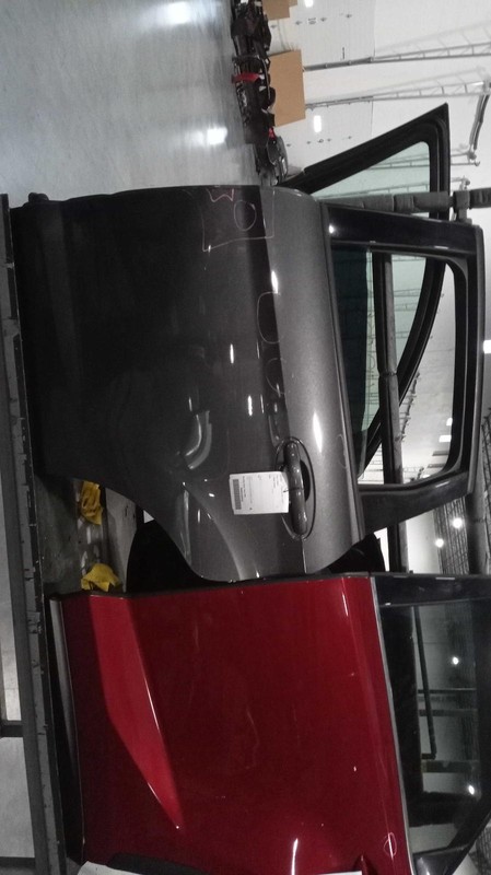 2015 Ford C-MAX Left Rear Door Grey 417747 OEM Used 145K Miles