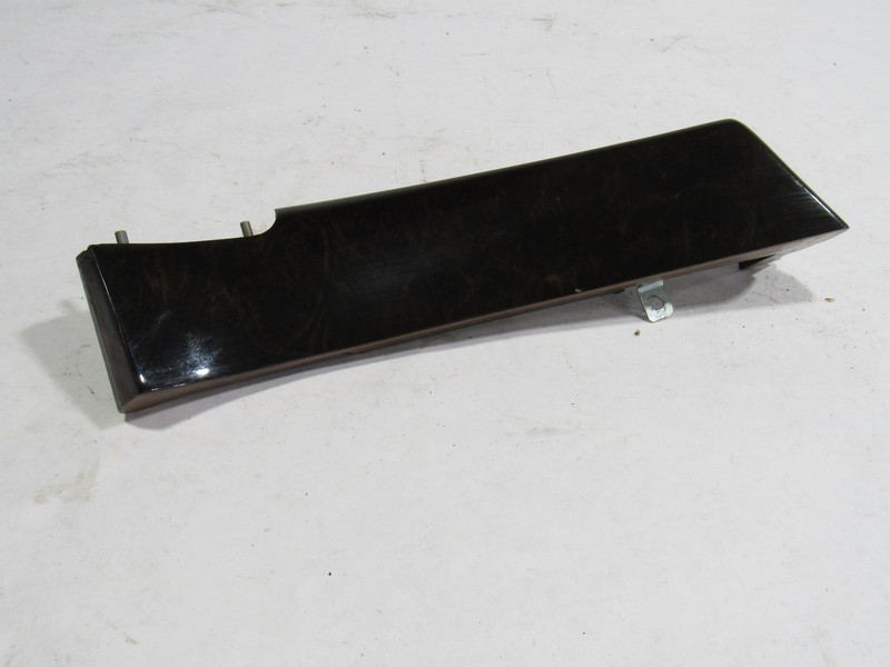 10-20 Bentley Mulsanne 2012 Rear Left Driver C Pillar Wood Cover Panel Trim @1