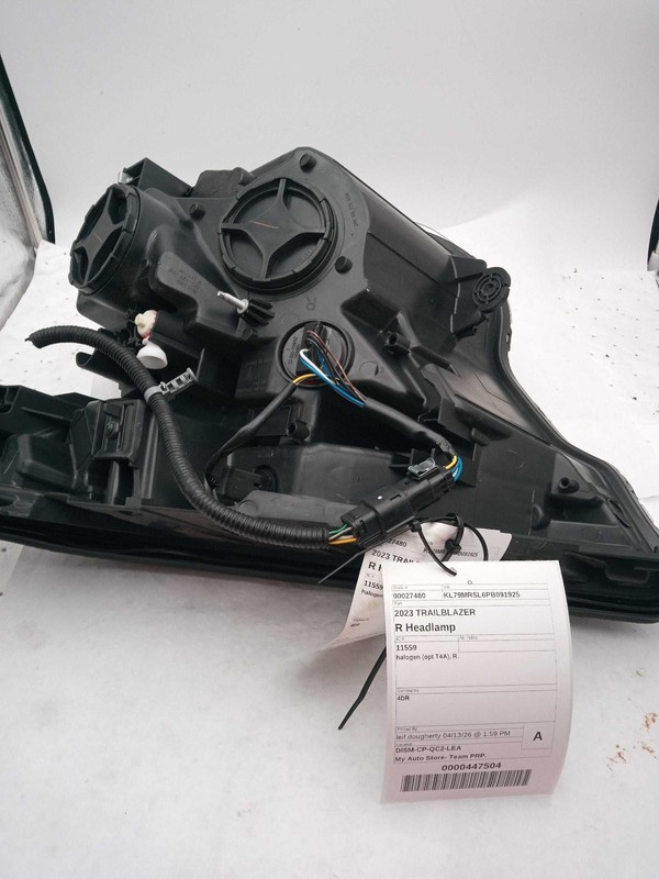 2023 Chevrolet Trailblazer Right Headlight Assembly - White, Used, Aftermarket