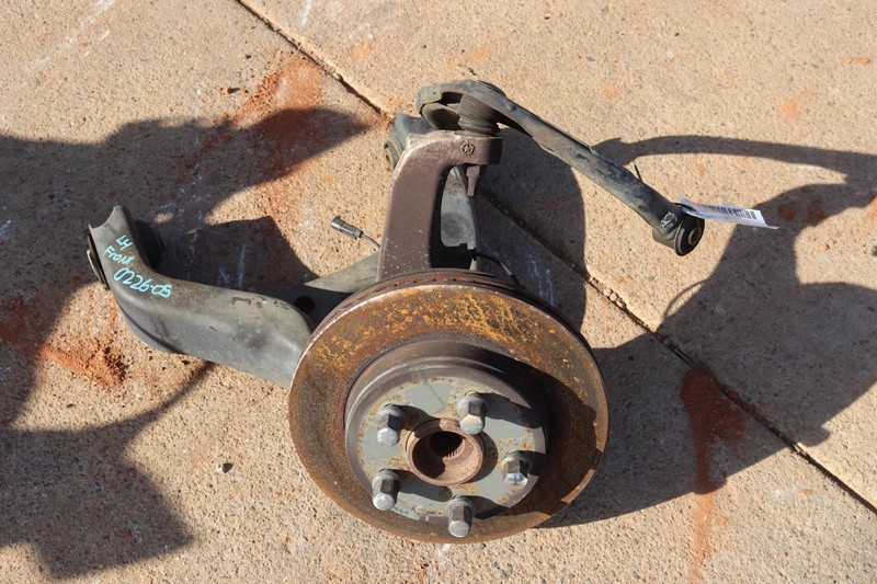 2009-2012 DODGE RAM 1500 RWD FRONT LEFT SPINDLE KNUCKLE HUB CONTROL ARMS OEM