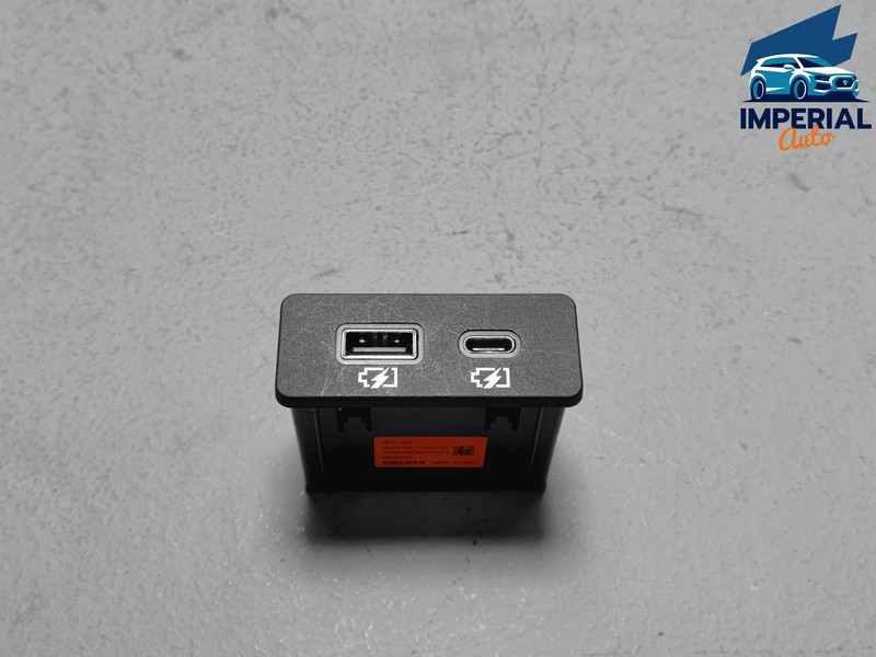 2019-2025 Nissan Altima Center Console Rear Side Dual USB Port Power Outlet OEM