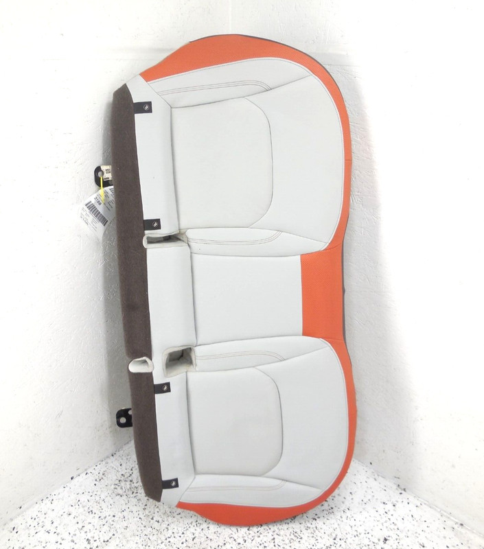 2015 15 Jeep Renegade Rear Lower Bottom Seat Cushion OEM Brown Gray Orange