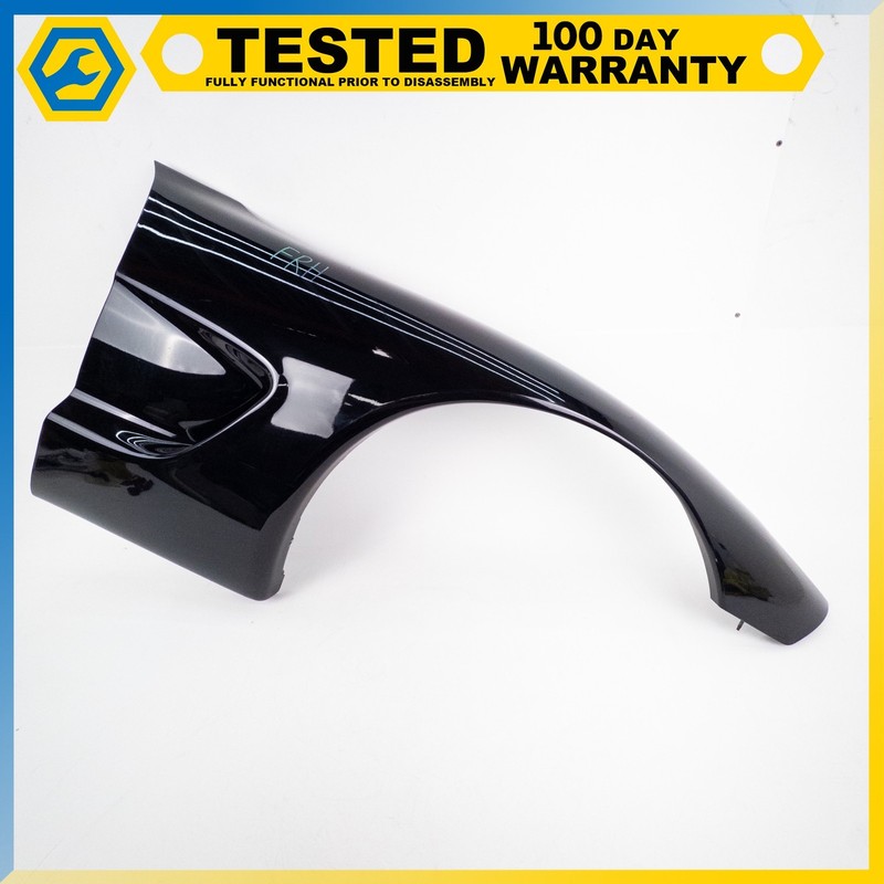 97-04 CHEVROLET CORVETTE C5 FRONT RIGHT SIDE FENDER BODY PANEL BLACK OEM