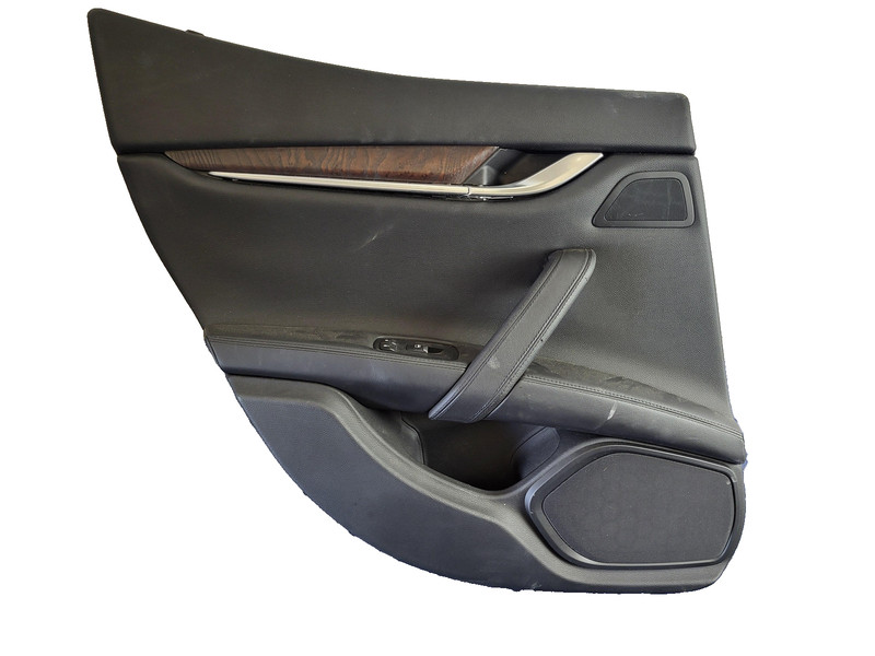 Used Oem Maserati Left Driver Rear Door Trim Panel for 2014-2017 Ghibli