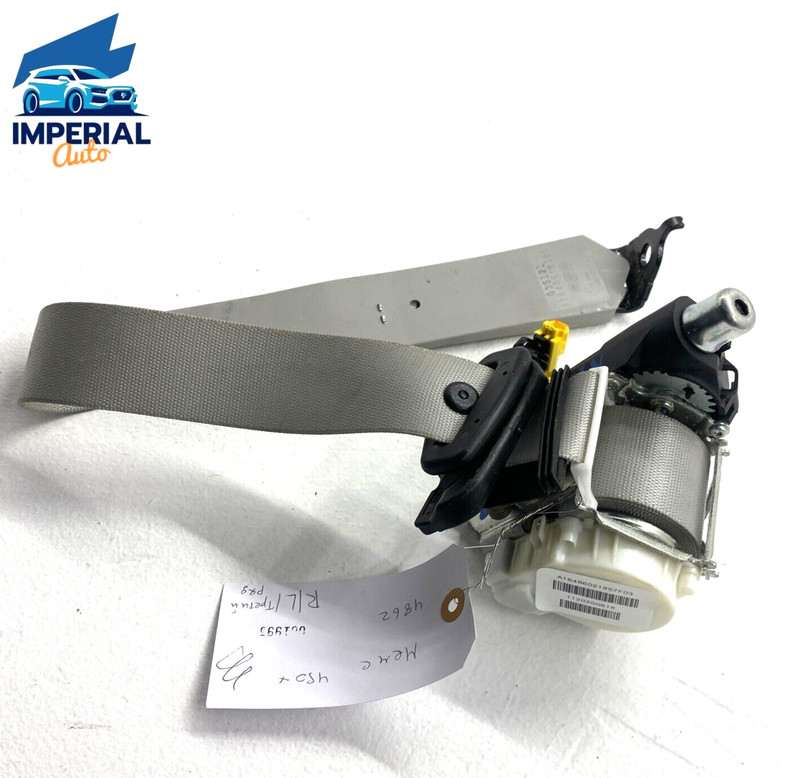 2007-2012 MERCEDES X164 GL450 THIRD ROW REAR LEFT SEAT BELT RETRACTOR GRAY OEM