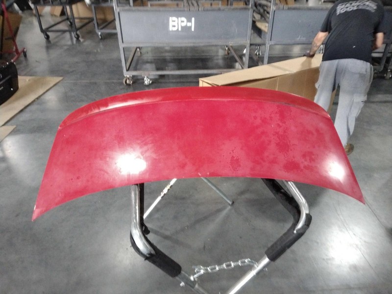 2007 Honda Civic Red Deck Lid OEM Good Condition 2DR Coupe 68500SVAA80ZZ