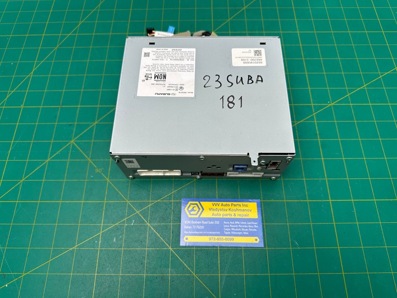 22-23 Subaru WRX AUDIO RADIO RECEIVER CONTROL MODULE UNIT OEM