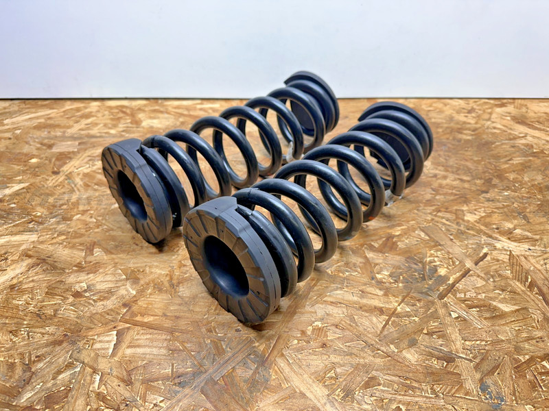 17-20 Jaguar X761 F-Pace Rear Left & Right Shock Strut Spring SET W/ Pads OEM