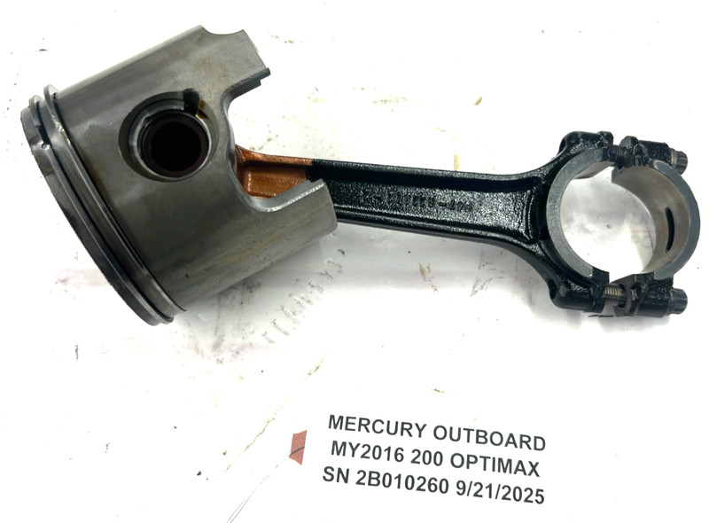 Mercury 225HP Piston 881054T3 Rod 822373A 7 Assembly Optimax Outboard PORT Side