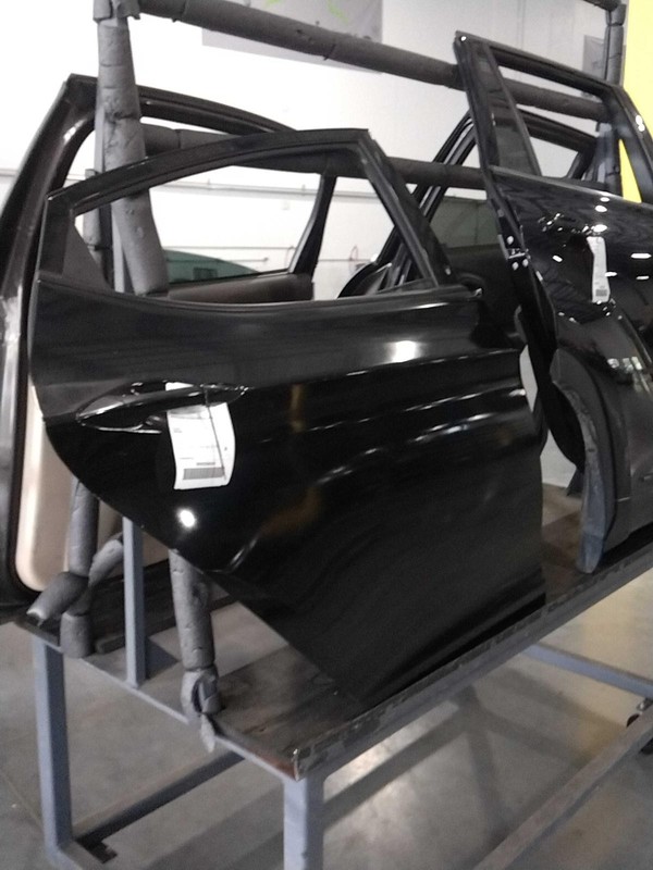 2016 Hyundai Elantra Rear Right Door Black 407098 Used 113k Miles
