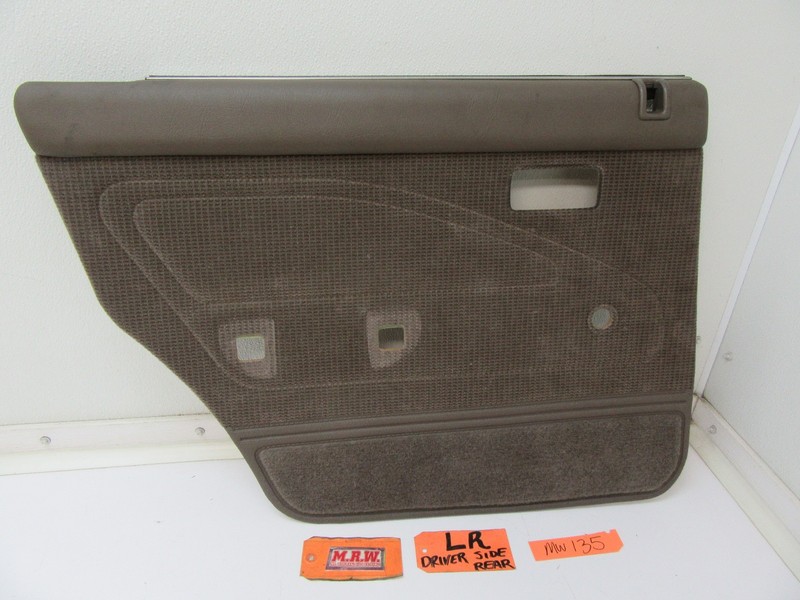 DOOR PANEL DRIVER SIDE LEFT REAR BACK L LH LR CAR TRIM COVER for 91 MAZDA 626
