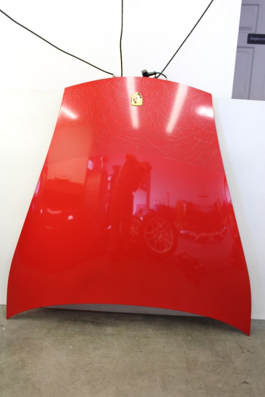 Porsche Boxster S Hood Bonnet Front Trunk Panel 911 Red Genuine Oem 1999-2004