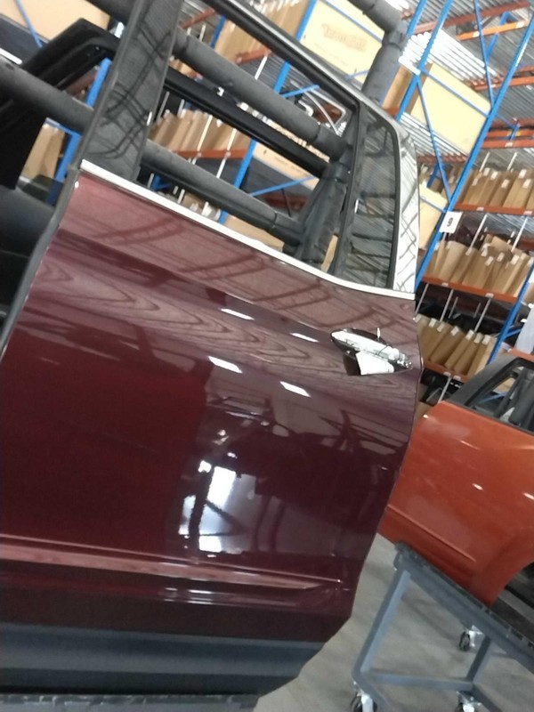 2019 Honda Ridgeline Left Rear Door Maroon OEM Used 622028 52000 Miles