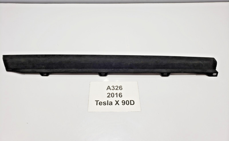 ✅ 16-23 OEM Tesla Model X Rear Left Driver Falcon Door Middle Alcantara Black