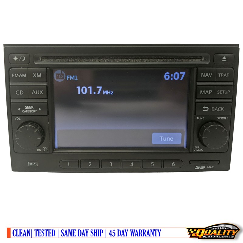 2011 Nissan Rogue AM FM CD Player Navigation Radio Receiver OEM 259151VK0B