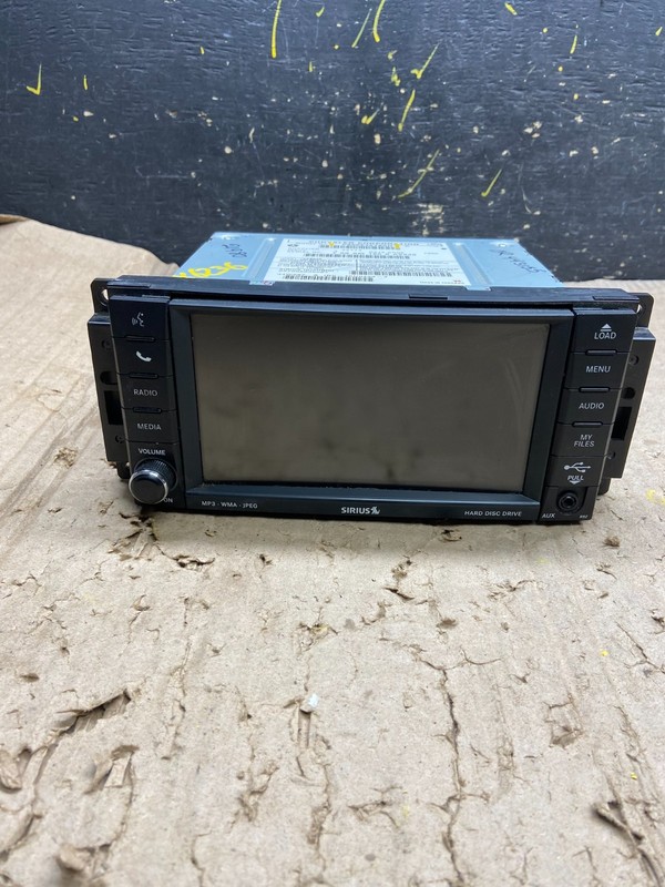 2008 2013 Jeep Dodge Chrysler Screen Display CD Player Satellite Radio X6236 DG