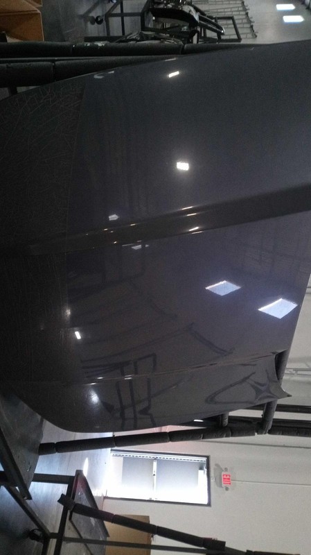 2010 Chevrolet Camaro OEM Hood Panel Grey Deep Scratch 14823