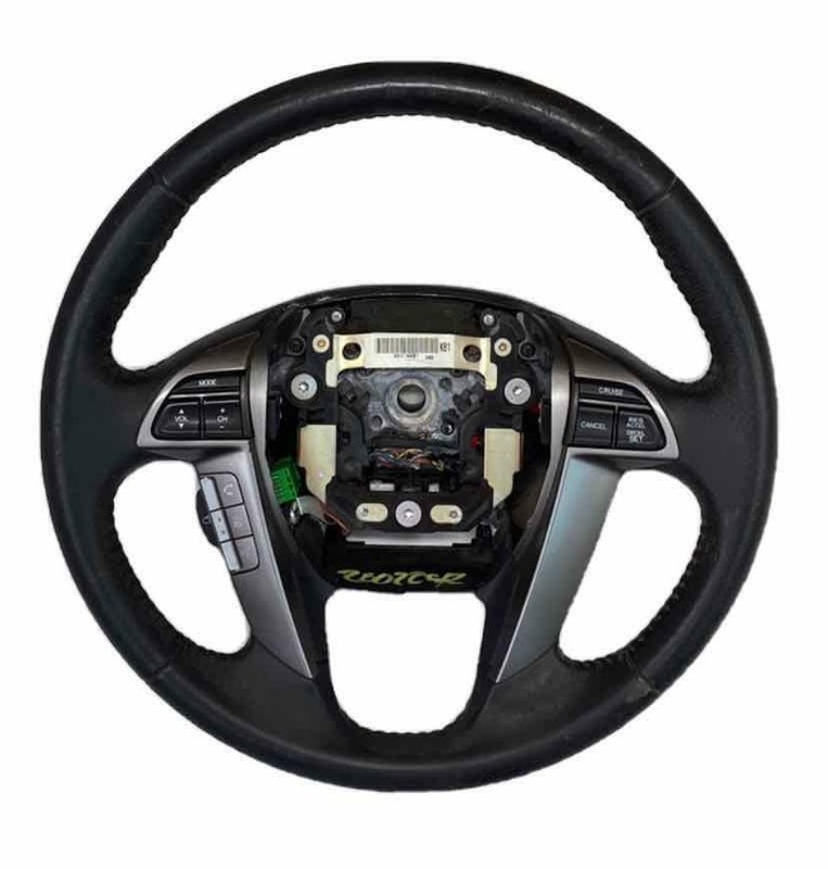 Honda Odyssey steeringwheel 2011 to 2017 assy black leather OEM 78501SZAA81ZA