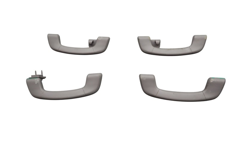 09-12 BMW 750Li F01 Front Rear Interior Roof Head Grab Handles Set of 4 Oem