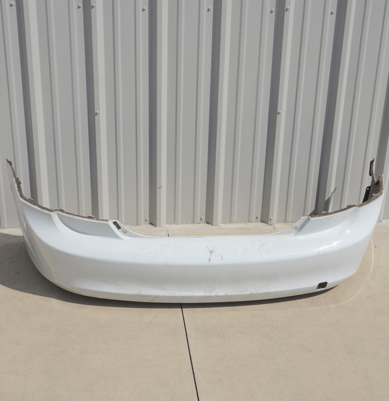 2011 - 2013 VOLVO C70 REAR BUMPER COVER OEM WHITE