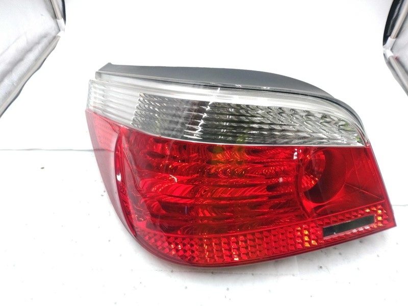 2006 BMW 530I Left Tail Light Assembly Silver OEM 336260 Used 110K Miles