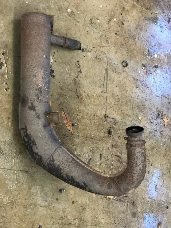Polaris Snowmobile Indy 440 L/C Exhaust pipe 1260619-029 1994+