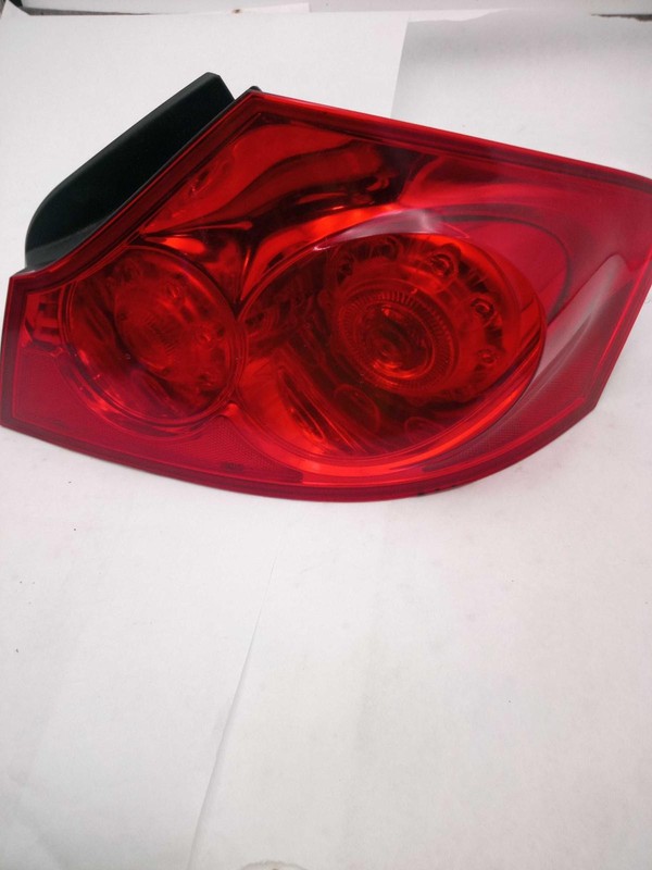 2013 INFINITI G37 Right Tail Light Assembly - Used, Black, 84K Miles