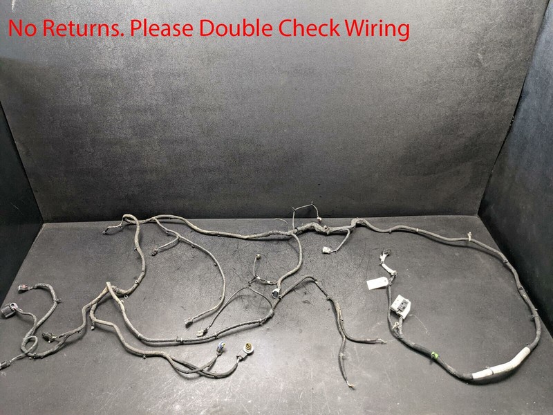 Rear Chassis Wiring Harness 2019 Dodge RAM 1500 5.7L RWD For Parts