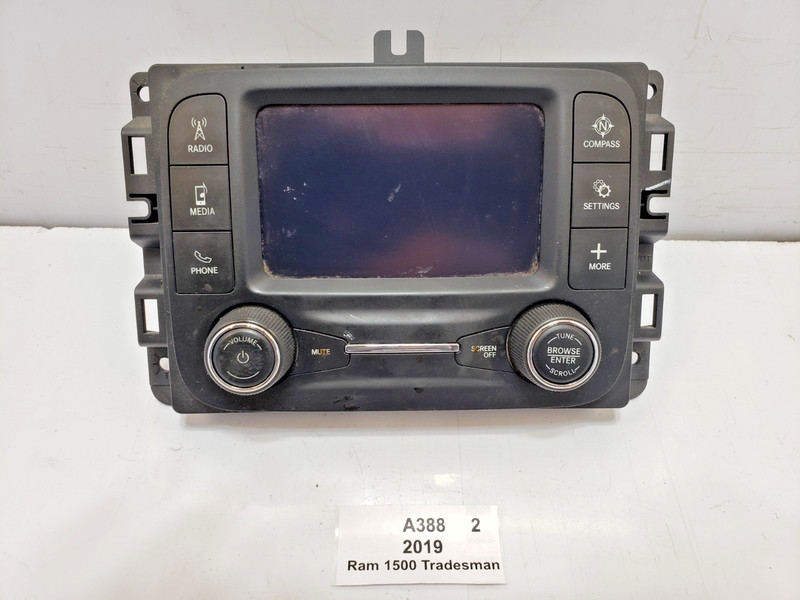 ✅ 19-24 OEM RAM 1500 Tradesman Radio Audio Display Screen