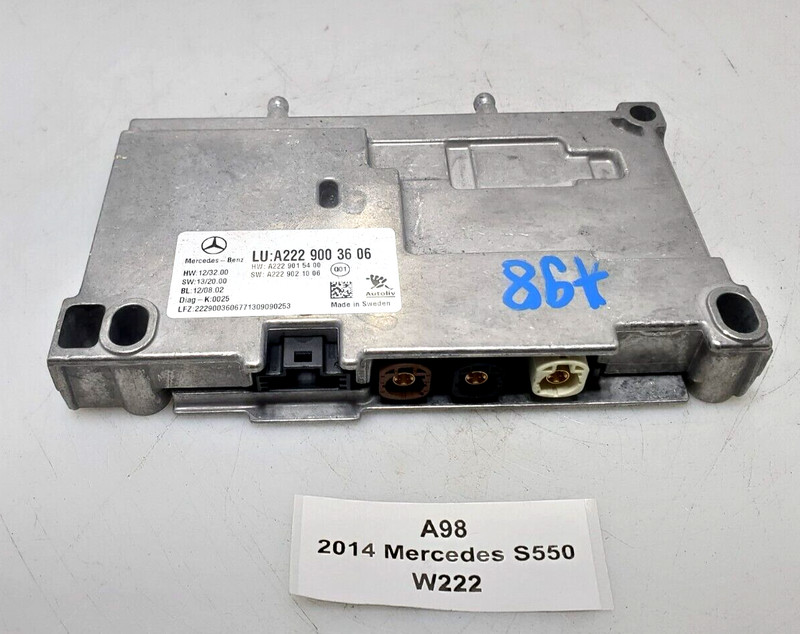✅ 2014-2017 OEM Mercedes W222 S550 Night Vision Camera Control Module Unit