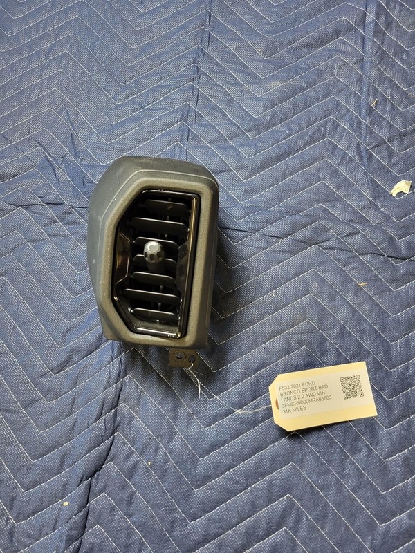 Used Oem Ford Dashboard Left Outer A/C Air Vent M1PB-19C910 Bronco Sport 2021
