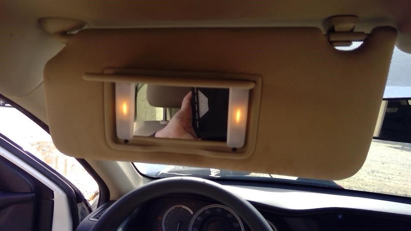 Driver Sun Visor Illuminated Sedan US Built Fits 13-17 ACCORD 735898