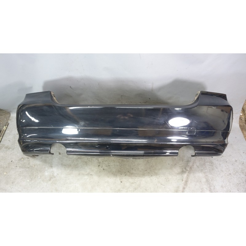 2009-2011 BMW E90 335i Sedan 4dr Factory Rear Bumper Cover Trim Jet Black OEM