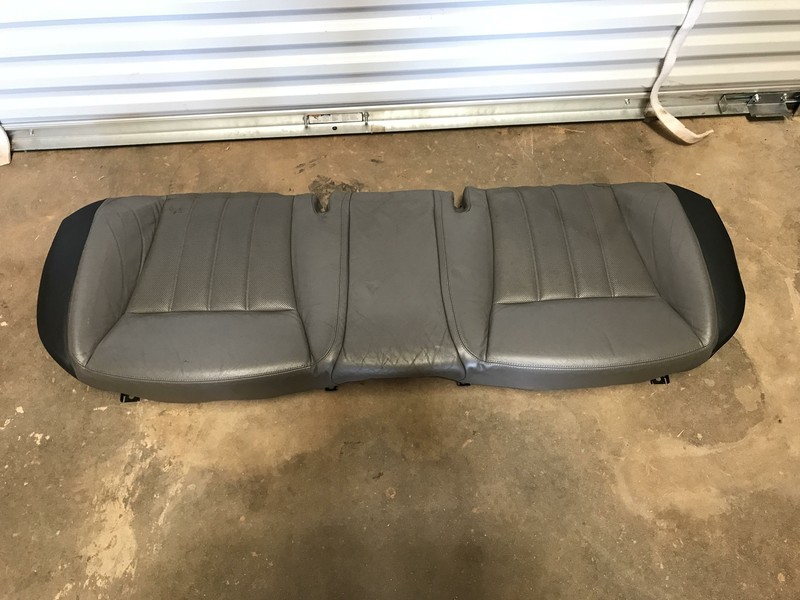 06 07 08 BENTLEY CONTINENTAL FLYING SPUR REAR SEAT LOWER CUSHION OEM GRAY
