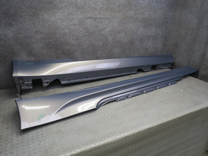2006-2010 BMW E63 E64 M6 LEFT & RIGHT SIDE SKIRT ROCKER PANEL MOLDING SET OF 2