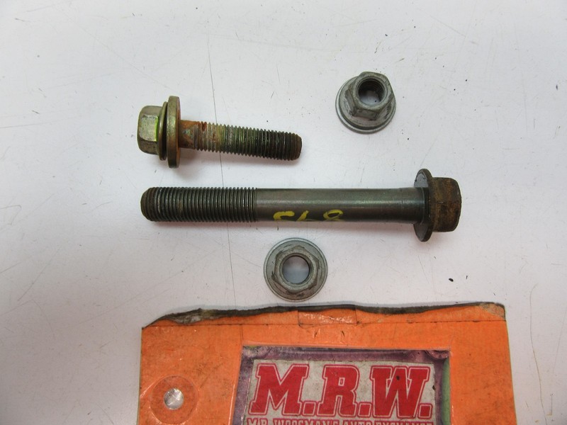 BOLT BOLTS NUT NUTS LOWER REAR AUTOMATIC TRANSMISSION MOUNT BRACKET SUPPORT BACK