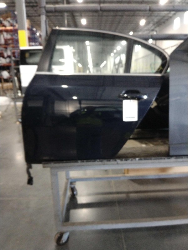2010 BMW 528I Left Rear Door Blue Good Condition No Rust 603276