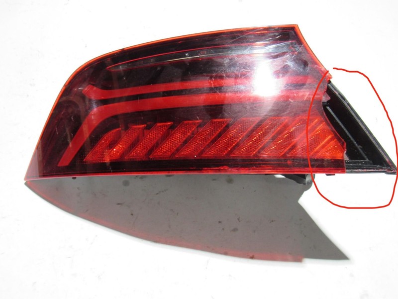 Audi RS7 C7 2017 Rear Left Driver Taillight Tail Light Lamp 12-18 |:Y
