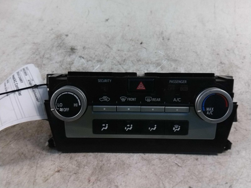 2014 Toyota Camry A/C Selector Switch OEM Used Blue 5590006350 95K Miles