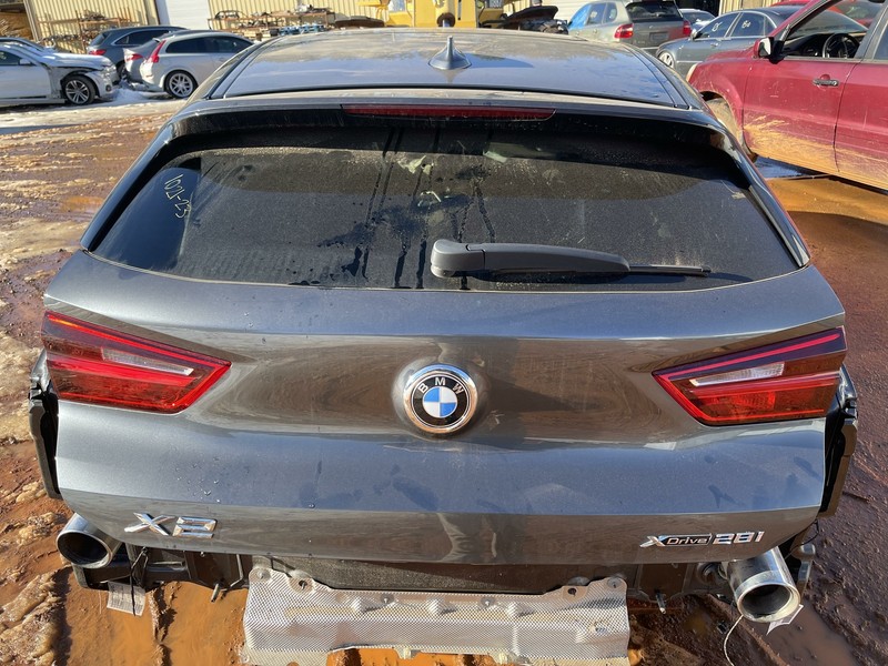 18-20 BMW X2 F39 B460 REAR HATCH DECKLID TRUNK LIFTGATE TAIL GATE OEM GRAY L0B39