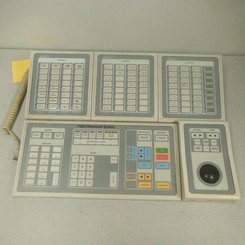 Fisher-Rosemount 01984-2372-0003 Rev K/L Operator Keyboard