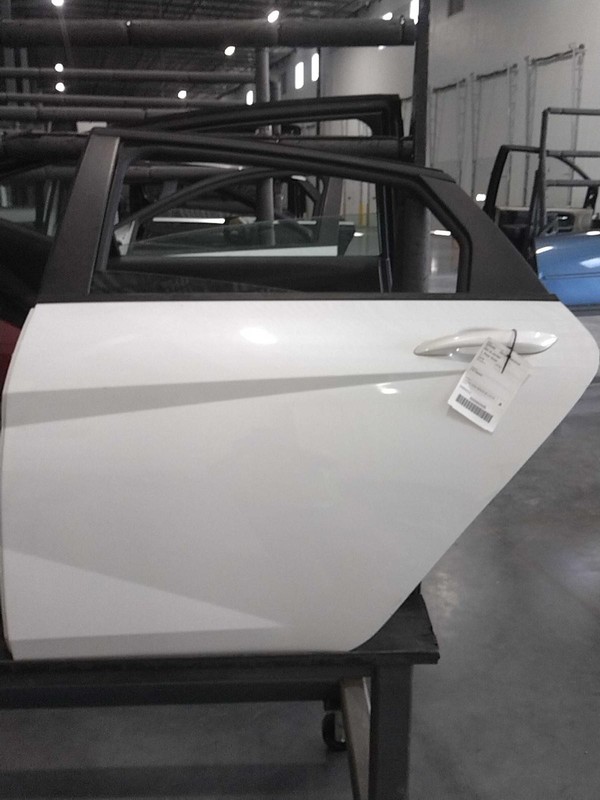 2021 Hyundai Elantra Left Door White 737037 73000 Miles OEM Used Part