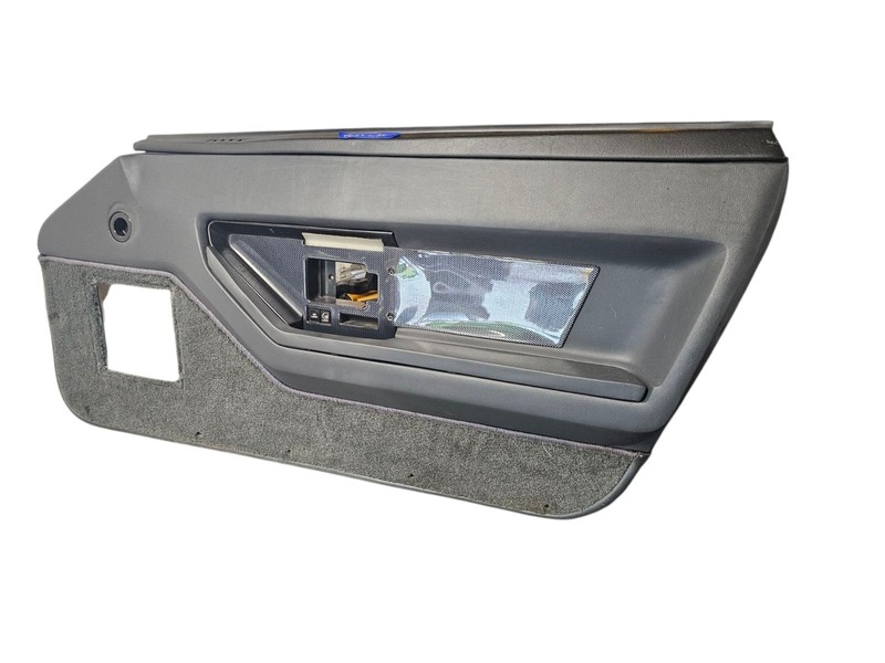 84-87 Corvette C4 SADDLE Door Panel Grey NICE Right Passenger USED
