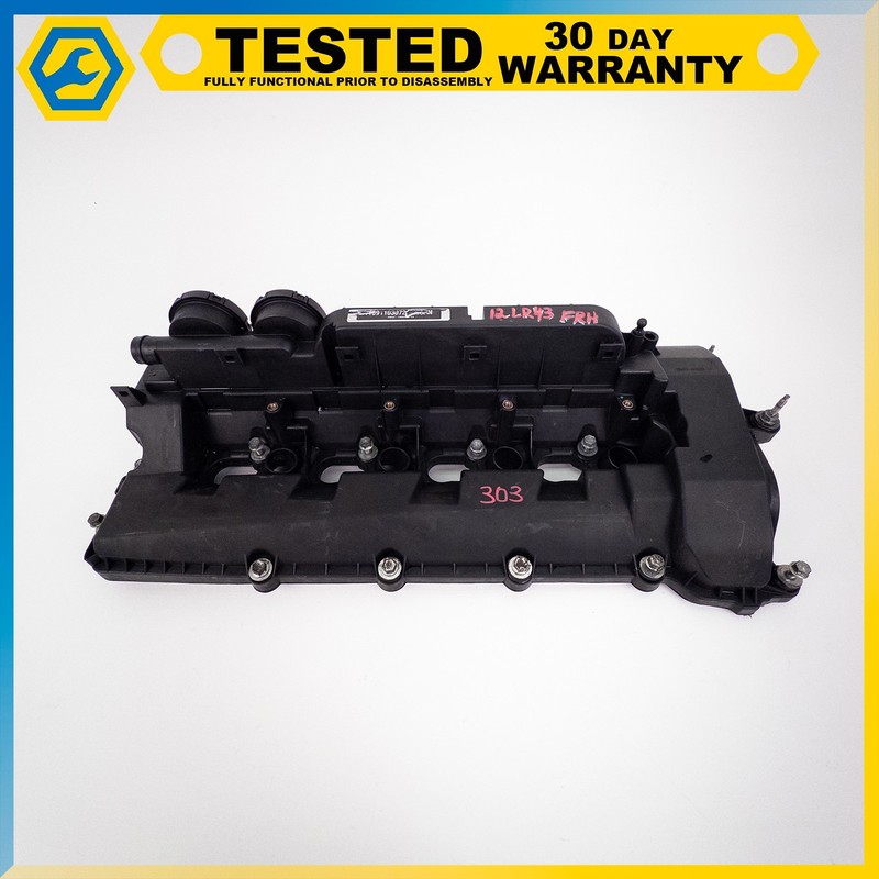 10-16 LAND ROVER L319 LR4 XF 5.0L RIGHT ENGINE CYLINDER HEAD CAMSHAFT COVER OEM