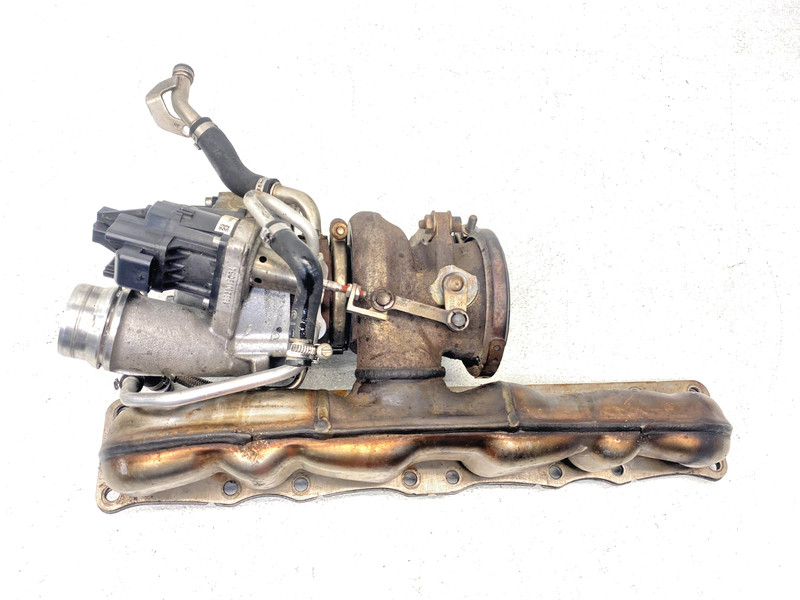14 15 16 BMW 535i F10 EWG TURBO MANIFOLD TURBOCHARGER #A0.53