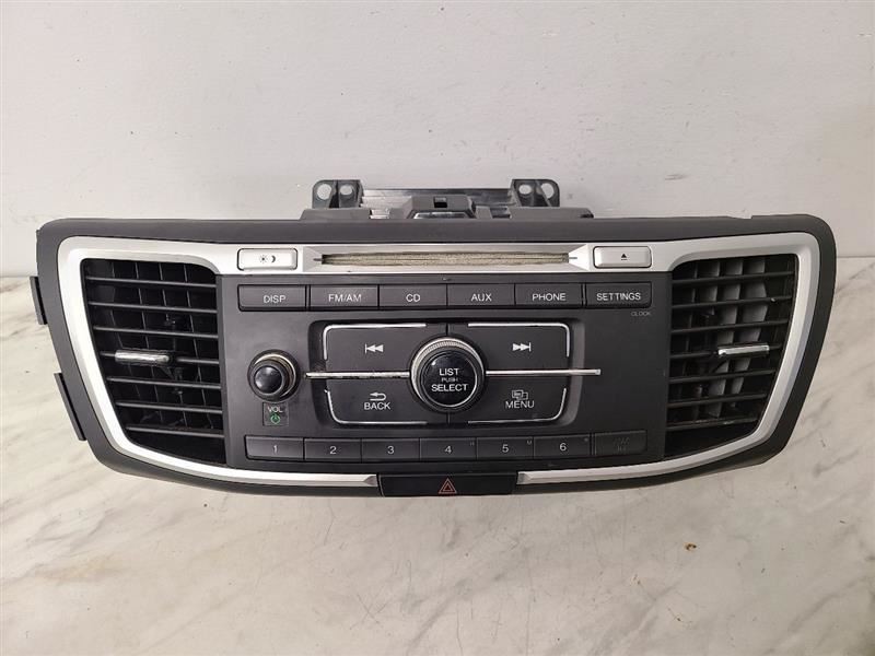 Audio Equipment Radio Receiver Assembly US Market LX Fits 16-17 ACCORD 575997